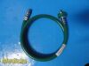 Amvex HS-03UO-M4OMC4 Conductive Hose Oxygen (O2) W/ Fittings; Green; 3-ft