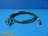 Amvex HS-03UO-M4OMC4 Conductive Hose Oxygen (O2) W/ Fittings; Green; 3-ft