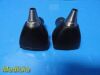 WELCH ALLYN Lot of 2  20000A series Otoscope Heads; 3.5V, NEW LAMP