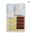 MEDLINE NON70510 Adult Post-Mortem Shroud Pack with ID Tags, X-Large - 24/CS