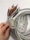 GE REF:2104727-001 /2029893-001 3.2M MAC1200 MAC800 MAC400 MAC1600 MAC2000 MAC3500 15 PINS GE ORIGINAL ECG 12 LEAD CABLE  REF:2104727-001 /2029893-001 3.2M EKG