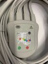 GE REF:2104727-001 /2029893-001 3.2M MAC1200 MAC800 MAC400 MAC1600 MAC2000 MAC3500 15 PINS GE ORIGINAL ECG 12 LEAD CABLE  REF:2104727-001 /2029893-001 3.2M EKG