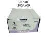 ETHICON ENDO-SURGERY REF J870H Coated VICRYL POLYGLACTIN 910 UNDYED BRAIDED, (3.5 metric) 27" (70 cm), EXP. 2024/05