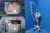 NEWPORT Medical HT70, W/ Cart, Air/Oxygen Mixer & Hoses ~ Ventilator