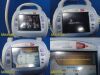 NEWPORT Medical HT70, W/ Cart, Air/Oxygen Mixer & Hoses ~ Ventilator