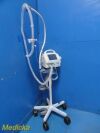 NEWPORT Medical HT70, W/ Cart, Air/Oxygen Mixer & Hoses ~ Ventilator