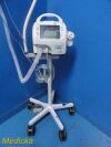 NEWPORT Medical HT70, W/ Cart, Air/Oxygen Mixer & Hoses ~ Ventilator