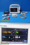 WELCH ALLYN VSM 6000 Series Connex 64MTXE,W/ Leads Masimo~  Patient Monitor