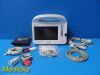 WELCH ALLYN VSM 6000 Series Connex 64MTXE,W/ Leads Masimo~  Patient Monitor
