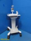 HILL-ROM Hillrom Welch Allyn 105341  Ergonomic Device (Monitors/ECG) Cart W/ Shelf