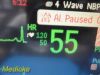 PHILIPS Intellivue MP20, Ref M8001A W/ MMS Module, Leads & Antenna ~ Monitor