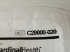 CARDINAL HEALTH Pack of 2 Sterile Rubber Bands  C28000-020   Exp.2024-05  (Q20) Sterile Rubber Bands