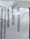 MEDLINE 43 Packs (3/Pack) Povidone-Iodine Swabsticks  MDS093902 Exp.2027-03  (Q23) Povidone-Iodine