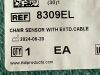 POSEY Lot of 5 Chair Sensor With Extd.Cable  8309EL  (Q8/T32) Chair Sensor With Extd.Cable