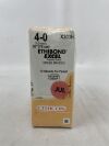 ETHICON X303H ETHIBOND EXCEL Polyester Suture, SUTUPAK Pre-Cut Sutures, Non-Absorbable, Green Braided 12-30" = 75cm, Size: 4-0