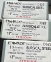 ETHICON DS25 ETHI PACK PRE CUT SUTURES SURGICAL STEEL