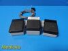 PHILIPS iU22/iE33 Ultrasound Foot Switch 3300-0355-01 Rev D; Tripple Pedal