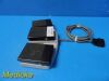 PHILIPS iU22/iE33 Ultrasound Foot Switch 3300-0355-01 Rev D; Tripple Pedal