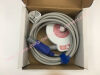 EDAN MS3-109301(D) Pink  MS3-109301(D) US Transducer Probe 4 pin original  new Fetal Monitor