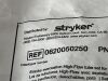 STRYKER PneumoClear Smoke Evacuation High Flow Tube Set   0620050250   Exp.2026-05 to 2027-01 (Y76) Pneumoclear CO2