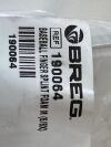 BREG Pack of 6 Baseball Finger Splint Foam M  190064oo  (Q24) Baseball Finger Splint Foam M