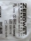 ZEROWET Lot of 5 Irrigation Wound Device  SS-100NS  (Q24) Super Shield