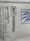 MEDLINE Lot of 6 Grounding Pad  PAD9165  Exp.2025-12  (Q27) Grounding Pad