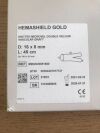 MAQUET M002020851680 Hemashield Gold Knitted Microvel Double Velour Vascular Graft 16x8mm x 40cm