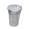 MEDGYN 022331 Disposable 3/8in. Vacuum Collection Jars with Cap (10/cs)