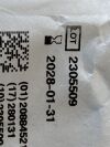 COVIDIEN Lot of 4 100% Silicone Foley Catheter  8887605189   Exp.2028-01 & 2028-06  (Y15) 100% Silicone Foley Catheter
