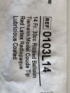 BARD Lot of 11 Foley Catheter  0103L14  Exp.2028-01 & 2028-03  (Y15) Foley Catheter