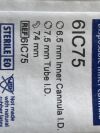 COVIDIEN Lot of 3 Disposable Inner Cannula  6IC75   Exp.2028-02 to 2028-12  (T14) Disposable Inner Cannula