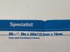 BSN Box of 50 Plaster Splints Fast Setting  7395 (72274-02) (Y52) Plaster Splints Fast Setting