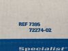 BSN Box of 50 Plaster Splints Fast Setting  7395 (72274-02) (Y52) Plaster Splints Fast Setting