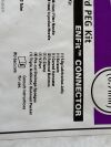 BOSTON SCIENTIFIC EndoVive Standard PEG Kit  M00509040   Exp.2026-04 (Y54) EndoVive Standard PEG Kit