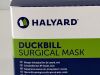 HALYARD 3 Boxes (50/Box) Duckbill Surgical Mask  37525   Exp.2025-06 to 2028-09  (Q28) Duckbill Surgical Mask