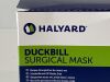 HALYARD 3 Boxes (50/Box) Duckbill Surgical Mask  37525   Exp.2025-06 to 2028-09  (Q28) Duckbill Surgical Mask