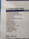 CENTURION Lot of 6 Laceration Tray  SUT20785  Exp.2025-12 to 2026-03  (Q33) Laceration Tray