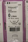 COVIDIEN CL-964 | | EACHES | Polysorb Braided Absorbable Suture 0 3.5 Metric 36" 90cm UNDYED