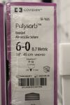 COVIDIEN SL-1625 | | EACHES | Polysorb Braided Absorbable Suture 6-0 0.7 Metric 18" 45cm UNDYED