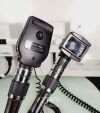 WELCH ALLYN 767 Series Wall Transformer w/ 25020 Otoscope   11720 Ophthalmoscope