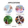 INTERNATIONAL DIAGNOSTIC EQUIPMENT 7ML Total Capacity including Bulb 3mL Graduated Tip, Eye Dropper