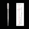 INTERNATIONAL DIAGNOSTIC EQUIPMENT 7ML Total Capacity including Bulb 3mL Graduated Tip, Eye Dropper