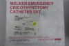 COOK G04652 Melker Uncuffed Emergency Cricothyrotomy Catheter Set, 6mm ID