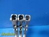 SMITH & NEPHEW Lot of 3  Dyonics 3.4 Suction Punch Handles; No Inserts
