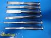 CODMAN 6X  Symmetry Surgical Assorted STR/CVD Smith Peterson Osteotomes