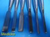 CODMAN 6X  Symmetry Surgical Assorted STR/CVD Smith Peterson Osteotomes
