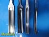 ZIMMER 4X  & Jarit Assorted Smith Peterson Gouges (9.5mm & 16mm); OL=8