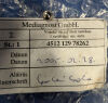 PHILIPS 4512-129-78262 451212978262 Philips Ruler Support Assy Metric Rad/Fluoro Room
