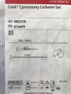 COOK G16699 Cystostomy Catheter Set 10Fr/54cm